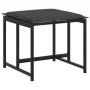 Gartensitzgruppe 11-teilig mit schwarzen Textilen-Kissen von , Gartensets - Ref: Foro24-3295084, Preis: 477,18 €, Rabatt: %