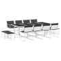 Juego de comedor de jardín 13 pzas con cojines textilene blanco by , Garden sets - Ref: Foro24-3295115, Price: 601,82 €, Disc...