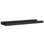 Regal für Fotorahmen 2 Stück schwarz MDF 40x9x3 cm von vidaXL, Regale und Regale - Ref: Foro24-323931, Preis: 16,13 €, Rabatt: %