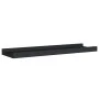 Shelf for photo frames 2 pcs black MDF 40x9x3 cm by vidaXL, Shelves and shelves - Ref: Foro24-323931, Price: 15,86 €, Discoun...