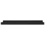 Shelf for photo frames 2 pcs black MDF 40x9x3 cm by vidaXL, Shelves and shelves - Ref: Foro24-323931, Price: 15,86 €, Discoun...