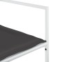 Juego de comedor de jardín 9 pzas con cojines textilene blanco by , Garden sets - Ref: Foro24-3295108, Price: 417,78 €, Disco...
