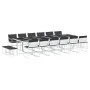 Gartenmöbel-Set 17-teilig mit weißen Textilene-Kissen von , Gartensets - Ref: Foro24-3295117, Preis: 875,08 €, Rabatt: %