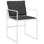 Juego de comedor de jardín 17 pzas con cojines textilene blanco by , Garden sets - Ref: Foro24-3295117, Price: 886,13 €, Disc...