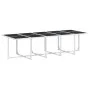 Gartensitzgruppe 15-teilig mit weißen Textilene-Kissen. von , Gartensets - Ref: Foro24-3295101, Preis: 757,41 €, Rabatt: %