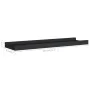 Shelf for photo frames 2 pcs black MDF 40x9x3 cm by vidaXL, Shelves and shelves - Ref: Foro24-323931, Price: 15,86 €, Discoun...