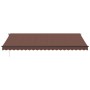 Toldo retráctil automático con luces LED marrón 500x300 cm von , Markisen - Ref: Foro24-3310219, Preis: 544,00 €, Rabatt: %