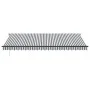 Toldo retráctil manual gris antracita y blanco 500x300 cm de , Toldos - Ref: Foro24-3310238, Precio: 528,62 €, Descuento: %