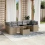 Set de sofás de jardín y cojines 8 piezas ratán sintético beige by , Garden sets - Ref: Foro24-3267149, Price: 567,11 €, Disc...