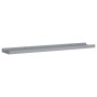 Repisa para marcos de fotos 2 uds MDF gris 80x9x3 cm de vidaXL, Estantes y estanterías - Ref: Foro24-323936, Precio: 21,36 €,...