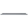 Repisa para marcos de fotos 2 uds MDF gris 80x9x3 cm de vidaXL, Estantes y estanterías - Ref: Foro24-323936, Precio: 21,36 €,...