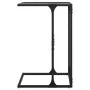 Mesa auxiliar con vidrio transparente acero 40x30x61,5 cm by , Side tables - Ref: Foro24-846036, Price: 29,16 €, Discount: %