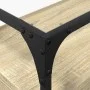 Mueble TV cristal y madera ingeniería roble Sonoma 60x35x51 cm by , TV Furniture - Ref: Foro24-846055, Price: 56,06 €, Discou...
