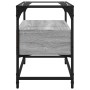 Mueble TV cristal y madera ingeniería gris Sonoma 60x35x51 cm by , TV Furniture - Ref: Foro24-846057, Price: 61,36 €, Discoun...