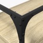 TV-Möbel aus Glas und Holz, Eichenholzoptik, 80x35x51 cm. von , TV-Möbel - Ref: Foro24-846060, Preis: 70,01 €, Rabatt: %