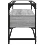 Mueble TV cristal y madera ingeniería gris Sonoma 80x35x51 cm by , TV Furniture - Ref: Foro24-846062, Price: 73,46 €, Discoun...