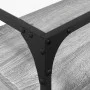 Mueble TV cristal y madera ingeniería gris Sonoma 80x35x51 cm by , TV Furniture - Ref: Foro24-846062, Price: 73,46 €, Discoun...