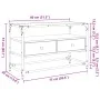 Mueble TV cristal y madera ingeniería gris Sonoma 80x35x51 cm by , TV Furniture - Ref: Foro24-846062, Price: 73,46 €, Discoun...
