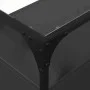 Aparador tapa de cristal y madera ingeniería negro 98x35x81 cm de , Aparadores - Ref: Foro24-846069, Precio: 105,15 €, Descue...