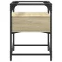 Mesita de noche madera de ingeniería roble Sonoma 40x40x55 cm by , Nightstands - Ref: Foro24-846076, Price: 54,05 €, Discount: %