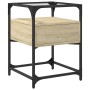Nachttisch aus Sonoma-Eiche, 40x40x55 cm, aus Holzwerkstoff. von , Nachttische - Ref: Foro24-846076, Preis: 54,87 €, Rabatt: %