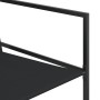 Sillas de jardín con cojines 4 unidades acero y textilene negro by , Garden chairs - Ref: Foro24-4008593, Price: 119,16 €, Di...