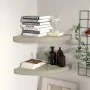 323926 Schwebende Eckregale 2 Stück Eiche 35x35x3,8 cm MDF von vidaXL, Regale und Regale - Ref: Foro24-323926, Preis: 39,10 €...
