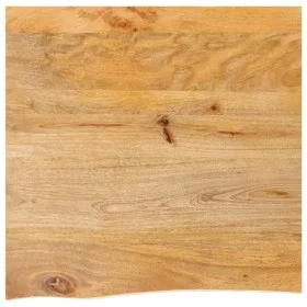 Tablero de mesa borde natural madera maciza mango 40x40x2,5 cm by , Table tops - Ref: Foro24-370438, Price: 24,79 €, Discount: %