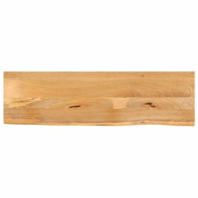 Tablero de mesa borde natural madera maciza mango 120x40x2,5 cm by , Table tops - Ref: Foro24-370446, Price: 88,28 €, Discoun...