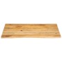 Massivholz-Tischplatte mit natürlicher Kante aus Mangoholz 90x80x2,5 cm. von , Tischplatten - Ref: Foro24-370459, Preis: 93,6...