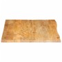 Massivholz-Tischplatte mit natürlicher Kante aus Mangoholz 90x80x2,5 cm. von , Tischplatten - Ref: Foro24-370459, Preis: 93,6...
