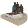 323926 Schwebende Eckregale 2 Stück Eiche 35x35x3,8 cm MDF von vidaXL, Regale und Regale - Ref: Foro24-323926, Preis: 39,82 €...