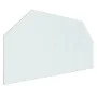 Glass plate for hexagonal fireplace 100x50 cm by vidaXL, Glass - Ref: Foro24-324141, Price: 37,72 €, Discount: %