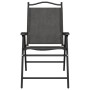 Sillas de jardín plegables 4 uds acero y textileno gris melange von , Gartenstühle - Ref: Foro24-3157287, Preis: 178,97 €, Ra...