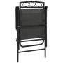 Sillas de jardín plegables 4 uds acero y textileno gris melange by , Garden chairs - Ref: Foro24-3157293, Price: 162,27 €, Di...