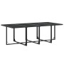 Gartenspeiseset, 9-teilig, in Schwarz aus Textilene von , Gartensets - Ref: Foro24-3295120, Preis: 450,47 €, Rabatt: %