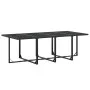 Juego de comedor para jardín 9 piezas textilene negro de , Conjuntos de jardín - Ref: Foro24-3295120, Precio: 444,70 €, Descu...