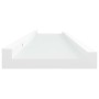 Regal für Bilderrahmen 2 Stück MDF weiß 40x9x3 cm von vidaXL, Regale und Regale - Ref: Foro24-323928, Preis: 19,44 €, Rabatt: %