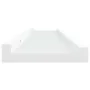 Shelf for photo frames 2 units White MDF 40x9x3 cm by vidaXL, Shelves and shelves - Ref: Foro24-323928, Price: 19,05 €, Disco...