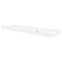 Regal für Bilderrahmen 2 Stück MDF weiß 40x9x3 cm von vidaXL, Regale und Regale - Ref: Foro24-323928, Preis: 19,44 €, Rabatt: %