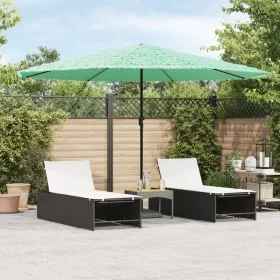 Gartenschirm mit grünem Stahlmast 388x388x248 cm. von , Sonnenschirme - Ref: Foro24-4005115, Preis: 141,56 €, Rabatt: %