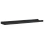 Shelf for photo frames 2 pcs black MDF 60x9x3 cm by vidaXL, Shelves and shelves - Ref: Foro24-323932, Price: 22,20 €, Discoun...