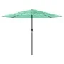 Gartenschirm mit grünem Stahlmast 388x388x248 cm. von , Sonnenschirme - Ref: Foro24-4005115, Preis: 141,56 €, Rabatt: %