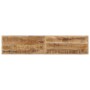Massive Holzbank aus rauem Mangoholz und Stahl, 160 cm. von , Bänke für Hallen und Lager - Ref: Foro24-4006413, Preis: 177,87...