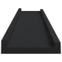 Shelf for photo frames 2 pcs black MDF 60x9x3 cm by vidaXL, Shelves and shelves - Ref: Foro24-323932, Price: 22,20 €, Discoun...