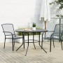 Runder Terrassentisch aus anthrazitgrauem Stahl Ø110x72,5 cm von , Gartentische - Ref: Foro24-4009264, Preis: 179,50 €, Rabat...