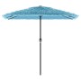 Sombrilla de jardín con poste de acero azul 248x248x248 cm by , Umbrellas - Ref: Foro24-4005090, Price: 98,75 €, Discount: %