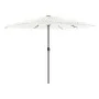 Sombrilla de jardín con poste de acero blanca 248x248x248 cm by , Umbrellas - Ref: Foro24-4005092, Price: 108,98 €, Discount: %