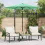 Gartenschirm mit grünem Stahlmast 223x223x213 cm von , Sonnenschirme - Ref: Foro24-4005099, Preis: 80,02 €, Rabatt: %