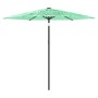 Sombrilla de jardín con poste de acero verde 223x223x213 cm by , Umbrellas - Ref: Foro24-4005099, Price: 76,77 €, Discount: %